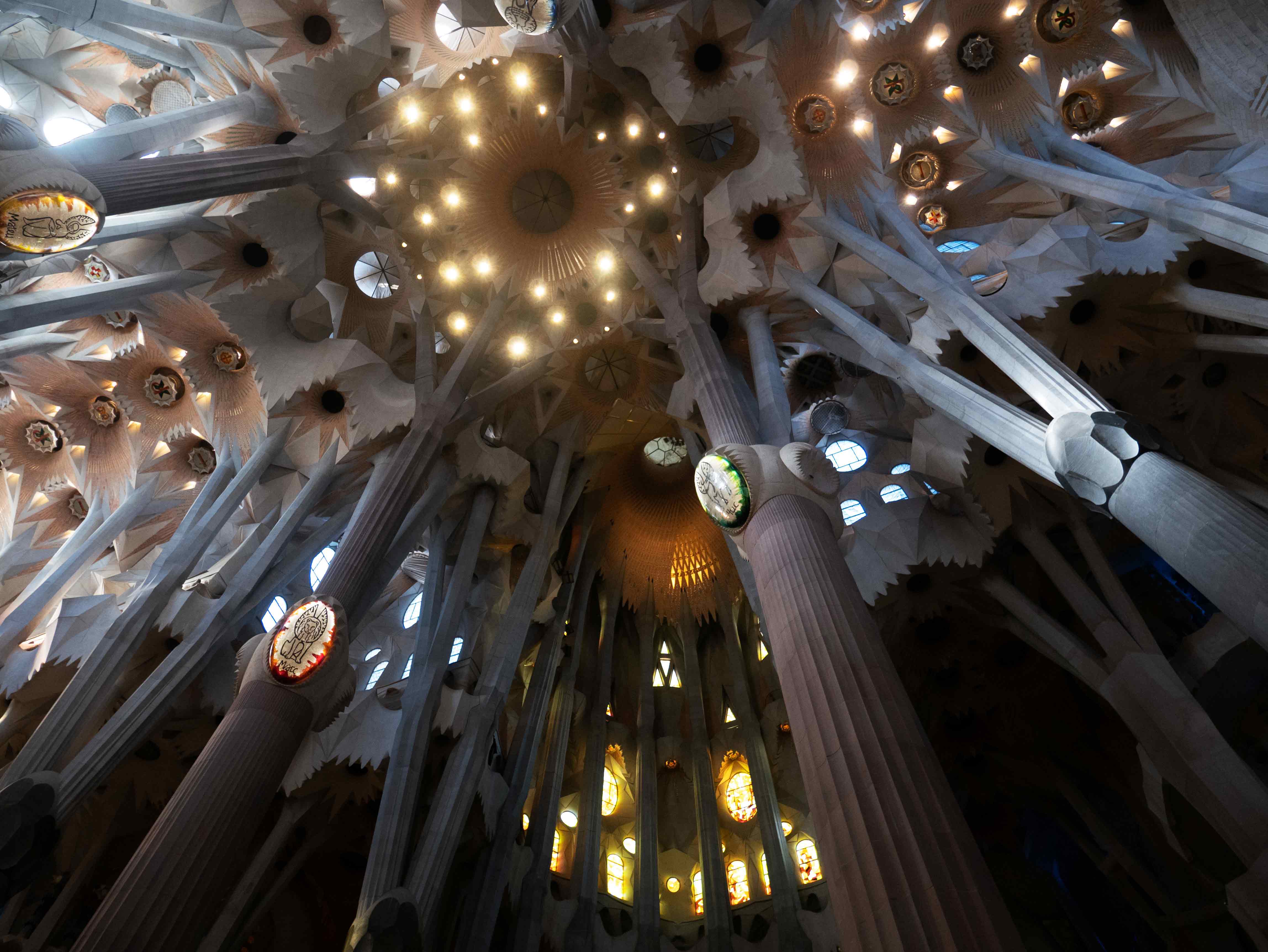 Sagrada Familia Ceiling