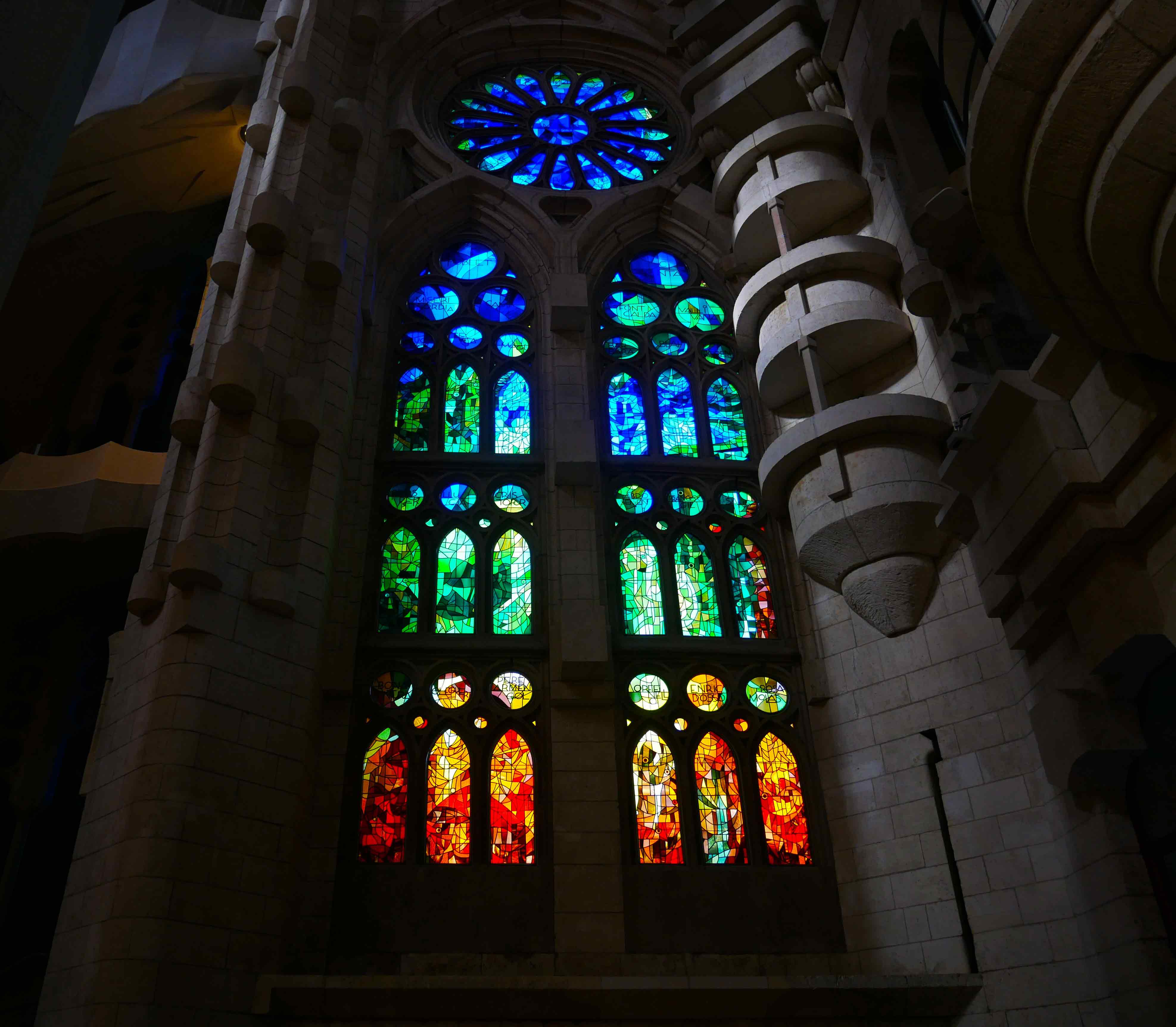 Sagrada Familia Window